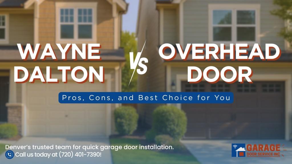 Wayne Dalton vs Overhead Door: A garage door brand comparison