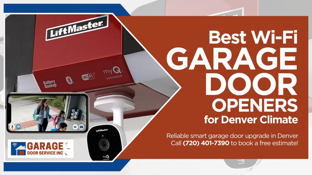 Best Wi-Fi Garage Door Openers for Denver Climate