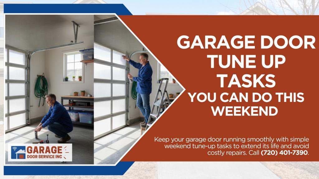 Garage Door Tune Up Tasks You Can Do This Weekend