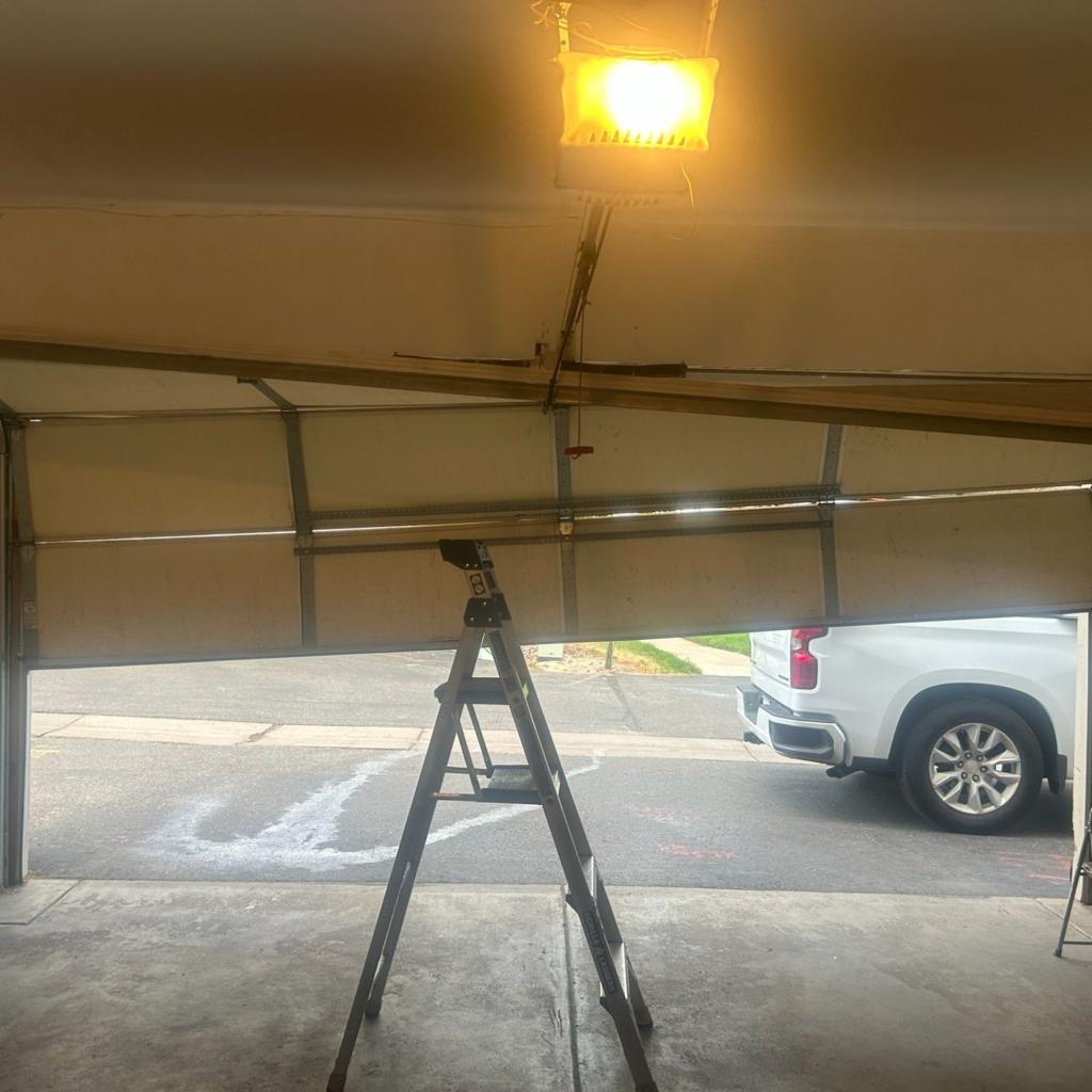 off track garage door in Denver, CO