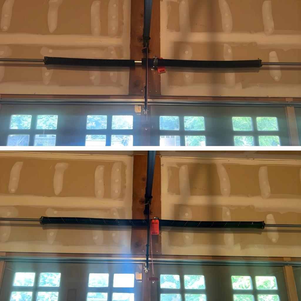 garage door spring repair in Castle Pines