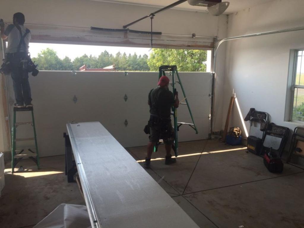 garage door panel replacement