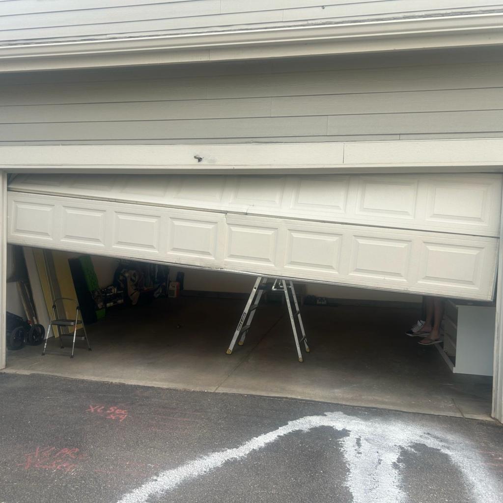 off track garage door in Denver, CO