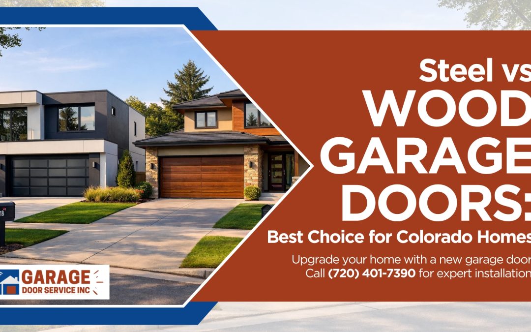 Steel vs Wood Garage Doors: Best Choice for Colorado Homes